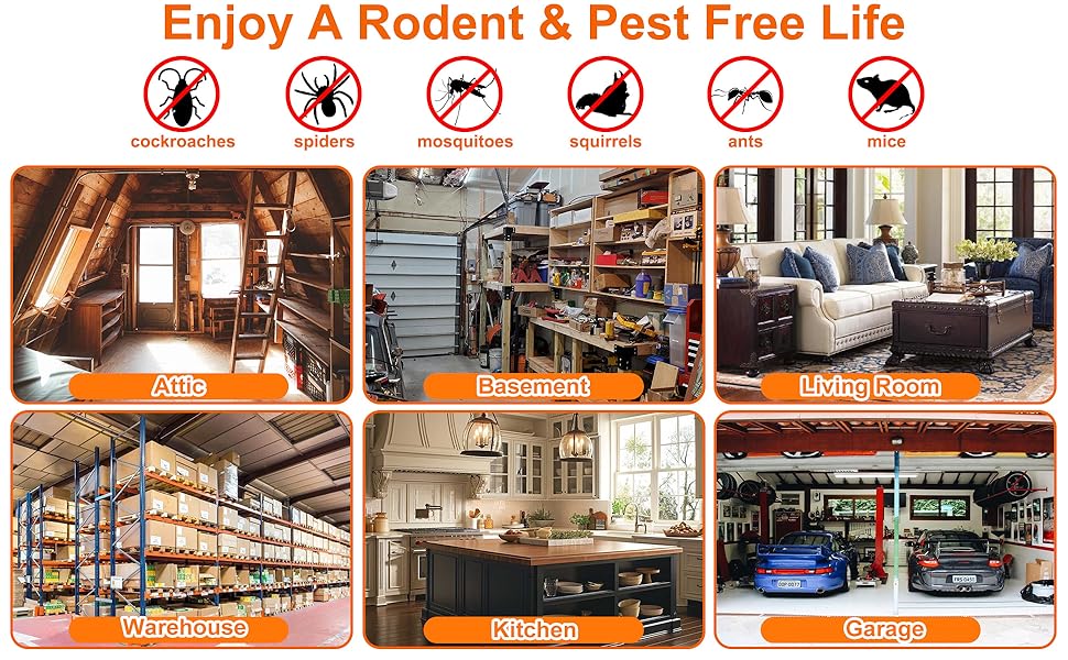 Ultrasonic Pest Repellent Plug in