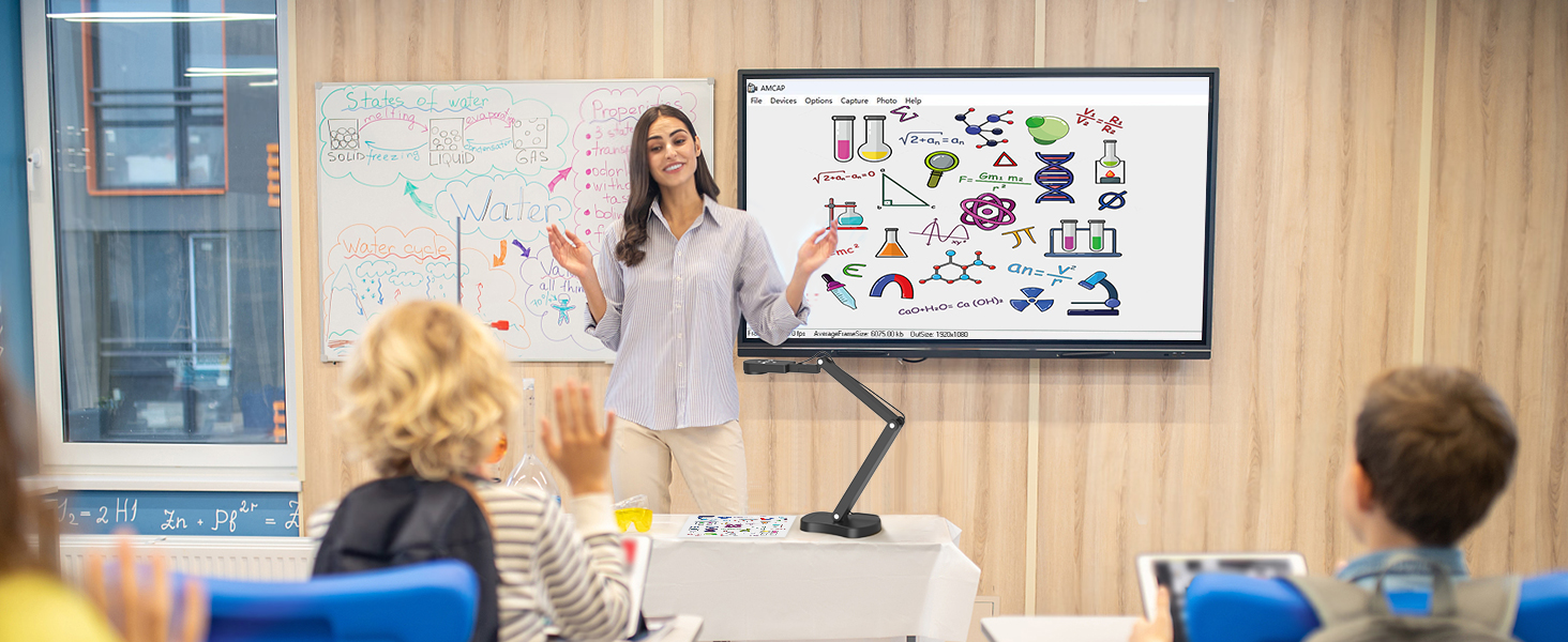 USB document camera teachers classroom teaching 8mp 4K art gift webcam school