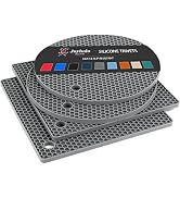 Joyhalo Trivets for Hot Dishes - Hot Pads for Kitchen, Silicone Pot Holders for Hot Pots and Pans...