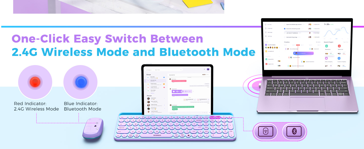 cute wireless keyboard mouse bluetooth keyboard and mouse for ipad keyboard mouse with number pad