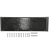 Joyzan Computer Heat Exchanger, 12 Tubes Cooler Pipe Water Cooling Radiator Aluminium G1/4 Thread...