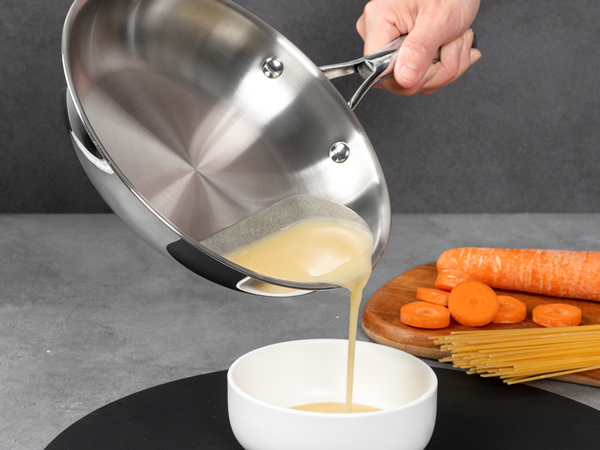 Stainless Steel Frying Pan 8 inch