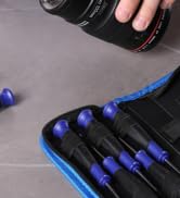 WORKPRO 10-Piece Precision Screwdriver Set with Pouch, Magnetic Small Screwdrivers with Phillips,...