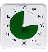 Time Timer Original 8" Visual Countdown Timer – Medium 60-Minute Silent Classroom Visual Timer fo...
