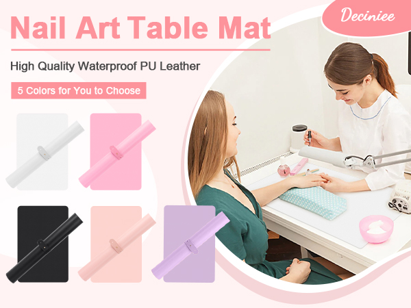 nail art table mat