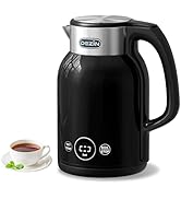 DEZIN Electric Kettle Temperature Control, 1.7L Stainless Steel Electric Tea Kettle with LED Disp...