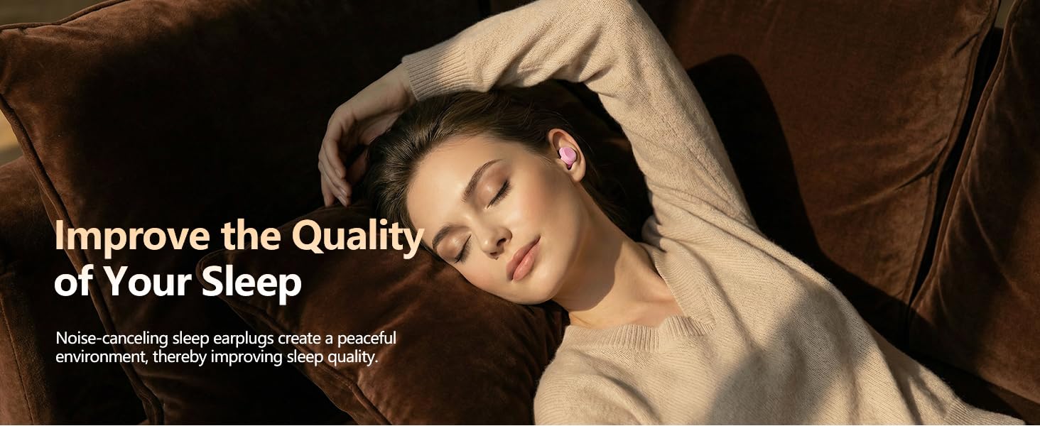 36dB Silicone Ear Plugs for Noise Reduction Ear Plugs for Sleeping