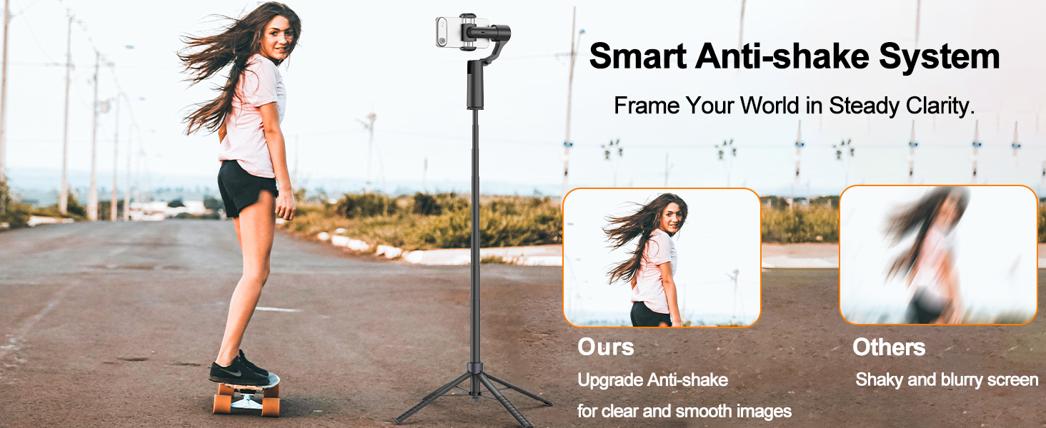 Auto Face Tracking Selfie Stick Tripod