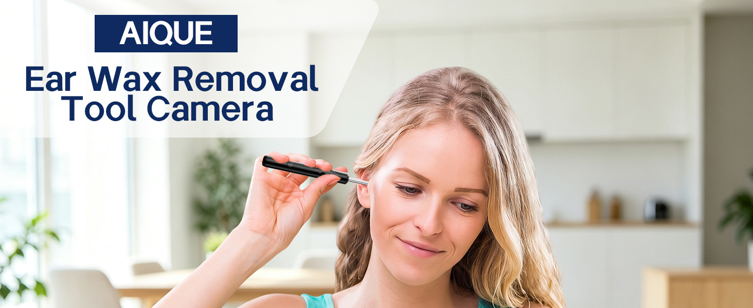Ear wax removal tool camera