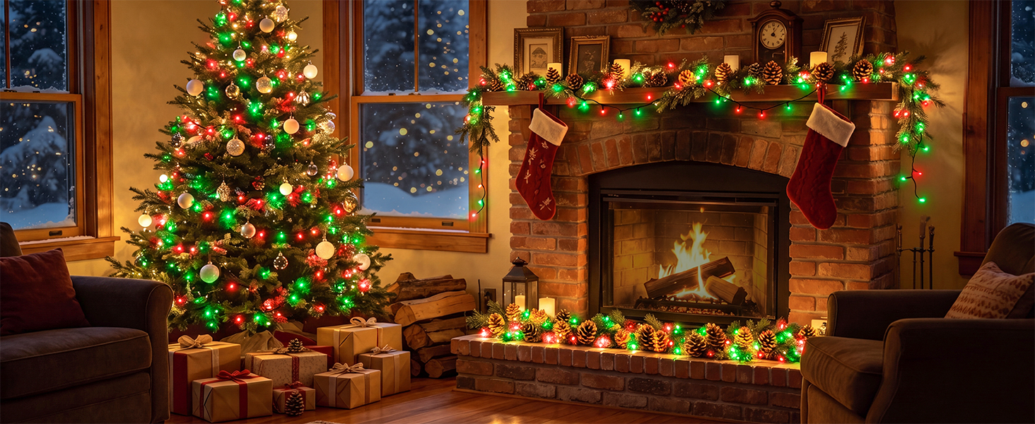 christmas tree lights led