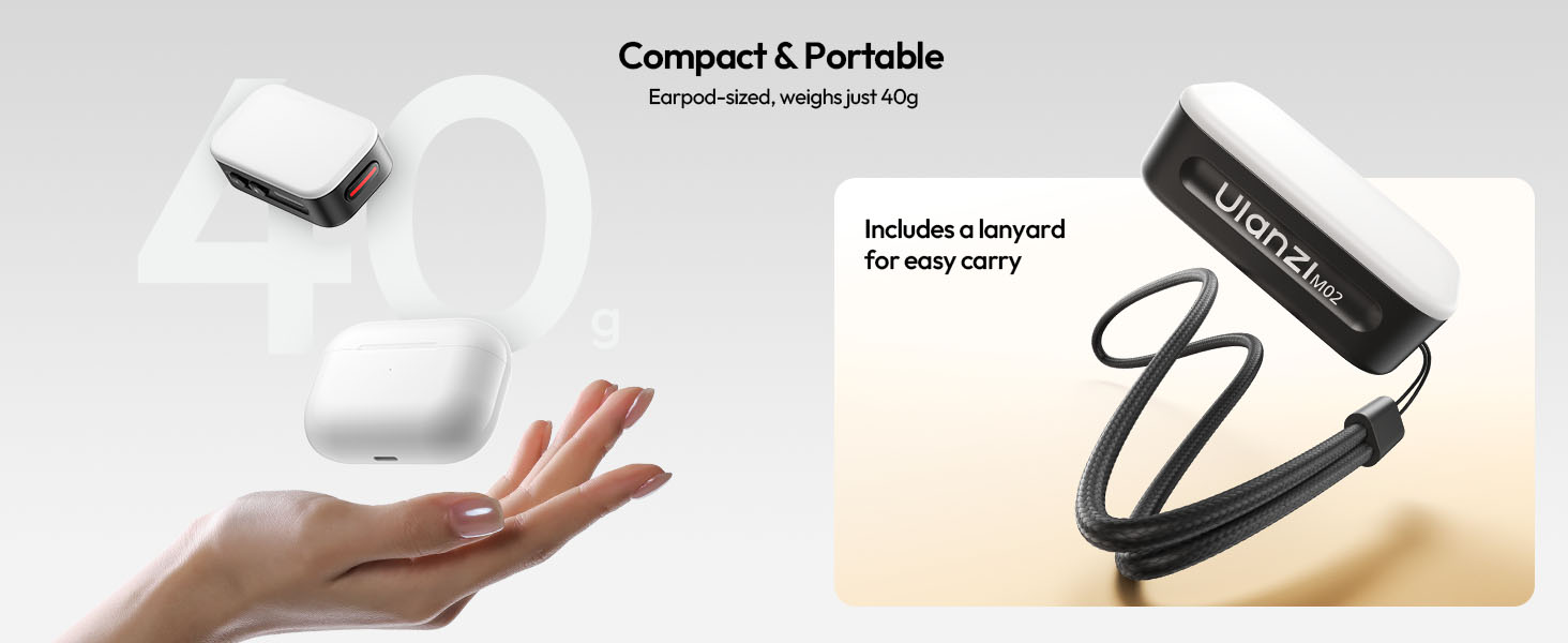 2-in-1 Dual Mode Flash &amp; Video Light Magnetic Mobile Fill Lamp