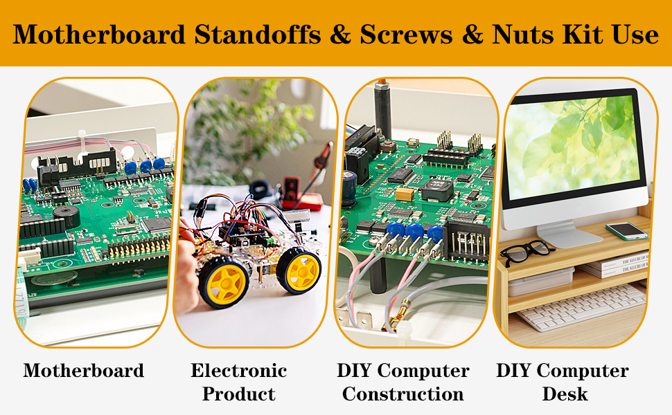 Motherboard Standoffs&amp;Screws&amp;Nuts Kit