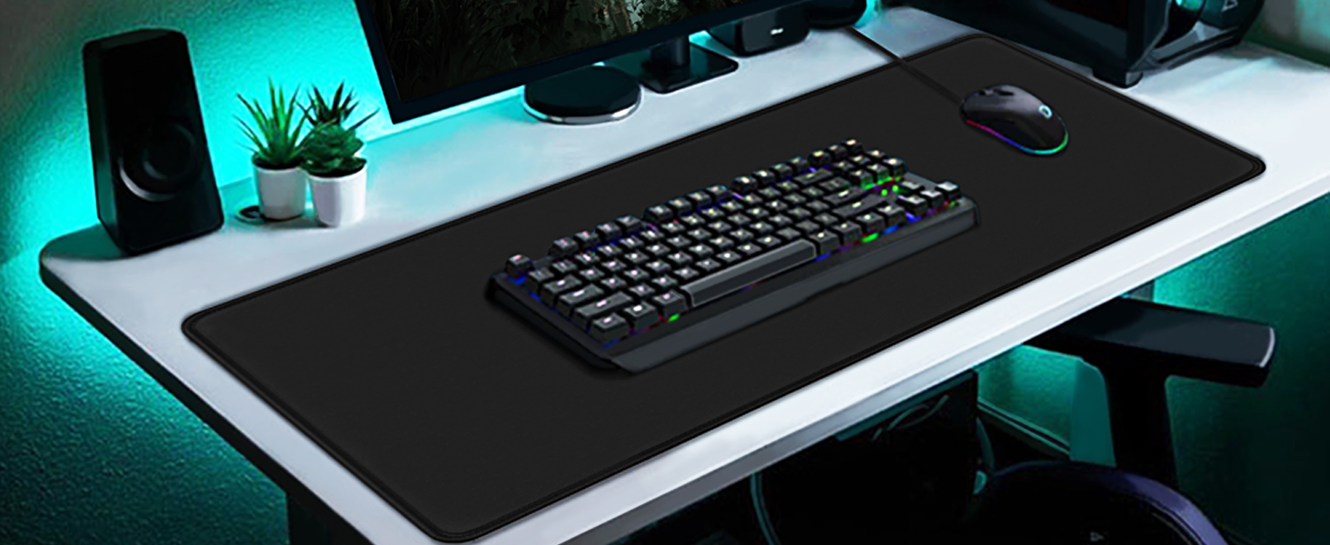 Large Gaming Mouse Pad, (31.5 x 15.7 in) E