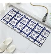 Loofah Shower Mat Non Slip, 15.7×36 Inch, Shower Mats for Showers Anti Slip, Non Slip Bath Mat fo...