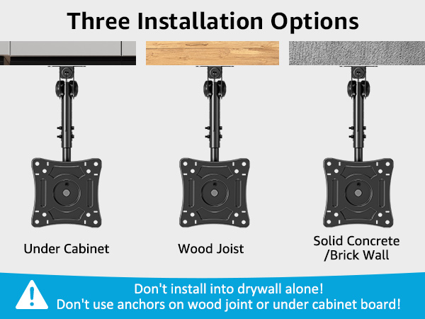 flip down ceiling tv mount 40