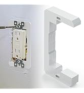 Wuno Shop 10 Pcs Wall Plate Spacer, Outlet Spacers for Electrical Box, Flush Fit Device Leveling ...