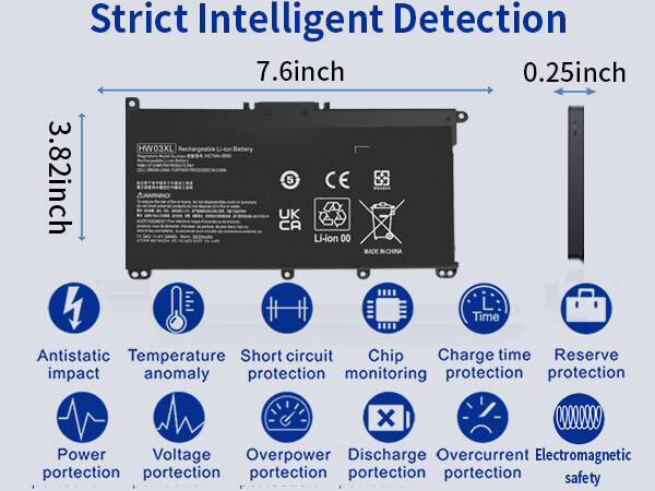 hw03xl battery for hp