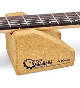 Donner Guitar Neck Rest Cradle, Guitar Bench Neck Support Pillow for String Changing, Repair Clea...