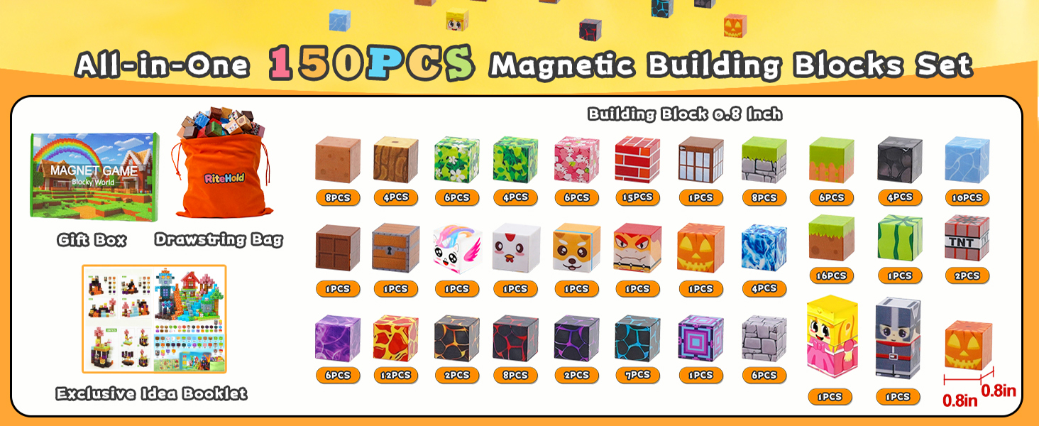 magnetic building block