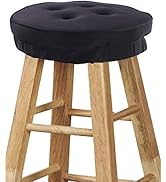 Big Hippo Bar Stool Cushion,Thicken Memory Foam Round Bar Stool Cover Non-Slip Backing Chair Cush...