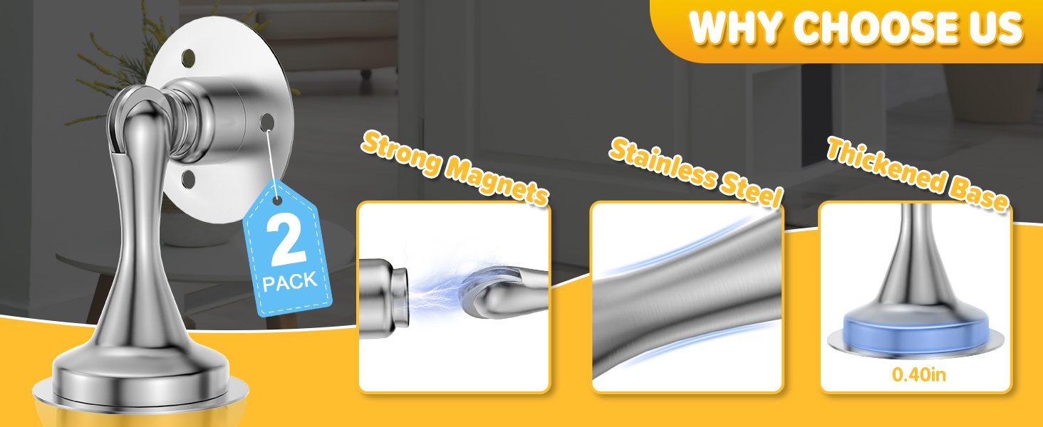 Door Stoppers Magnetic Door Catch