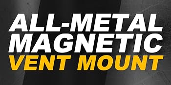 all metal magnetic vent mount