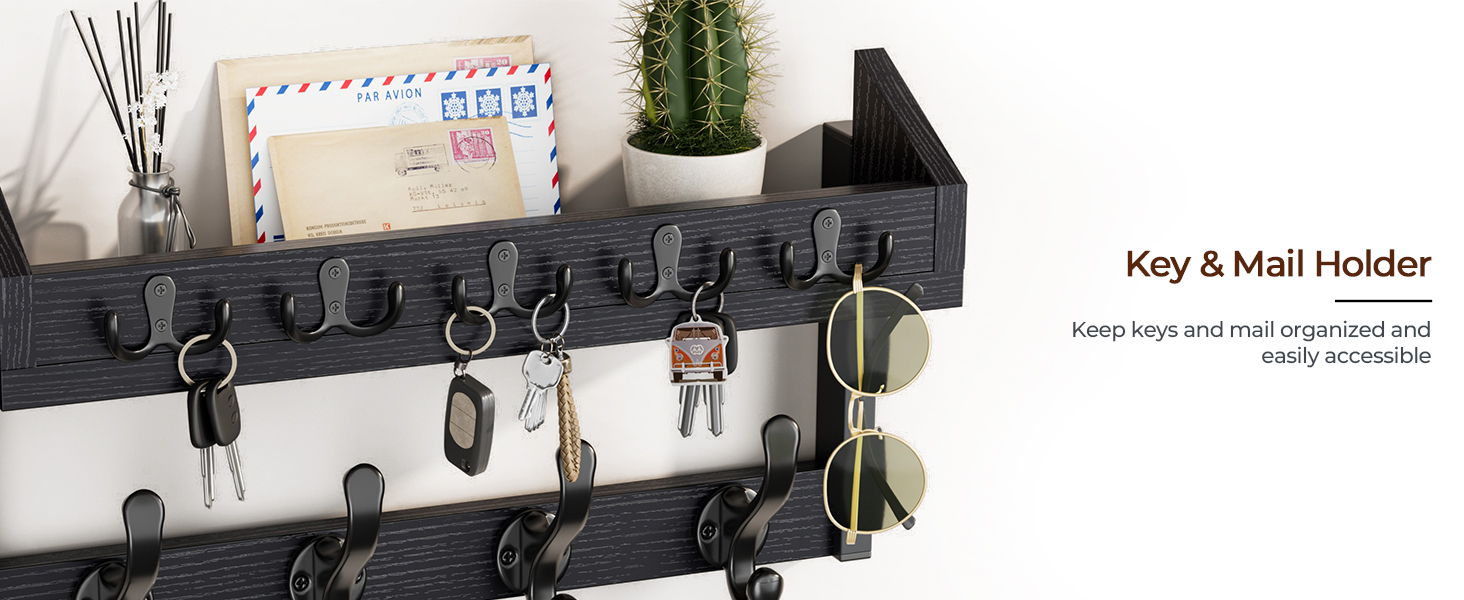 coat rack with shelf
