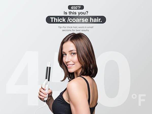 450°F fixed heat setting 