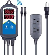 Inkbird ITC-306A WiFi Temperature Controller, Wi-Fi Aquarium Thermostat Heater Controller 120V~12...