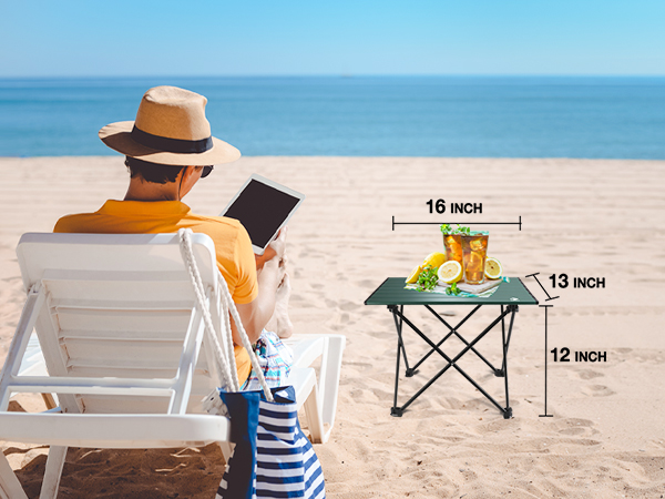 beach table
