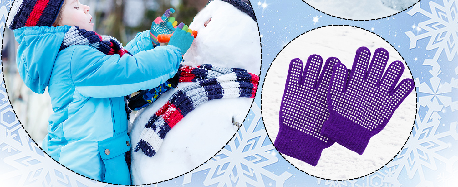 Kids Anti-Skid Magic Gloves