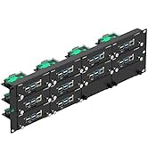 UCTRONICS 19" 3U Raspberry Pi Rack Mount, 3-Tier Metal Rack for Up to 12 Raspberry Pi 4B/3B/3B+, ...