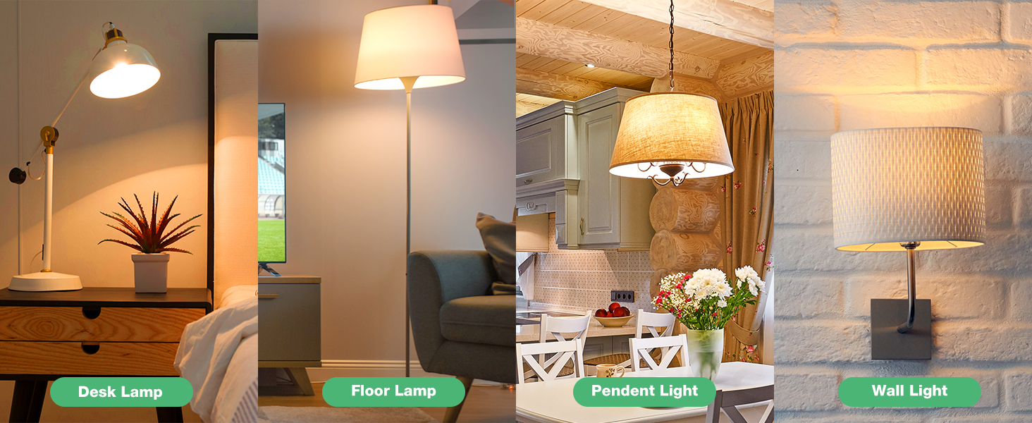 A19 LED Light Bulbs 100W Soft White warm white for bedroom living room