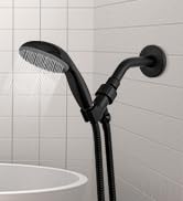 OFFO Shower Head Holder for Handheld Shower Head, Oil Rubbed Bronze Adjustable Shower Arm Mount f...