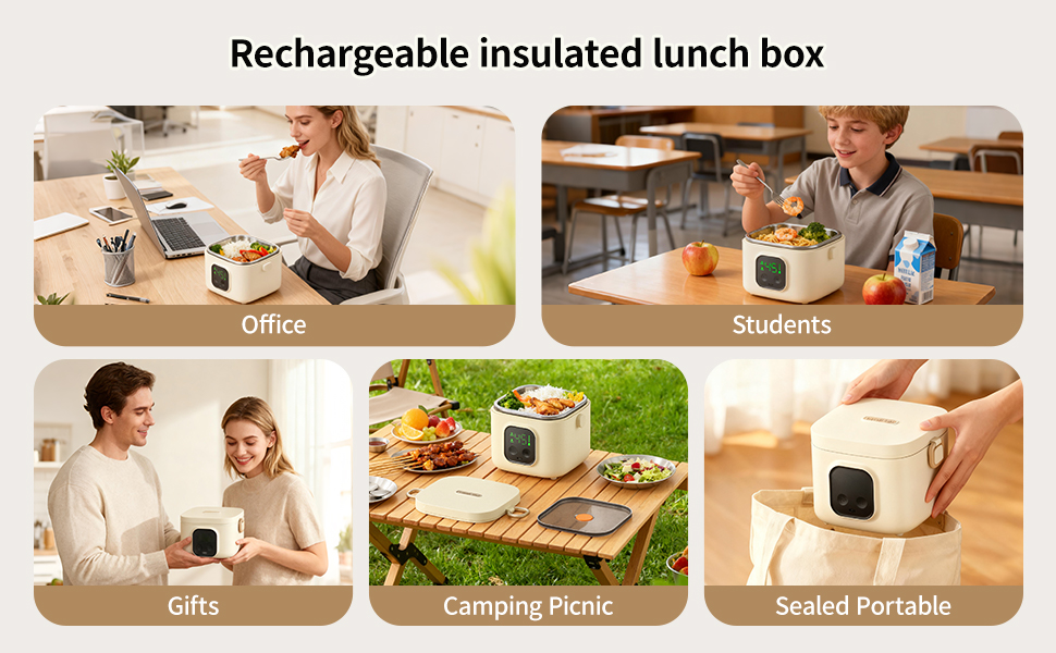 Electric Lunch Box Food Warmer