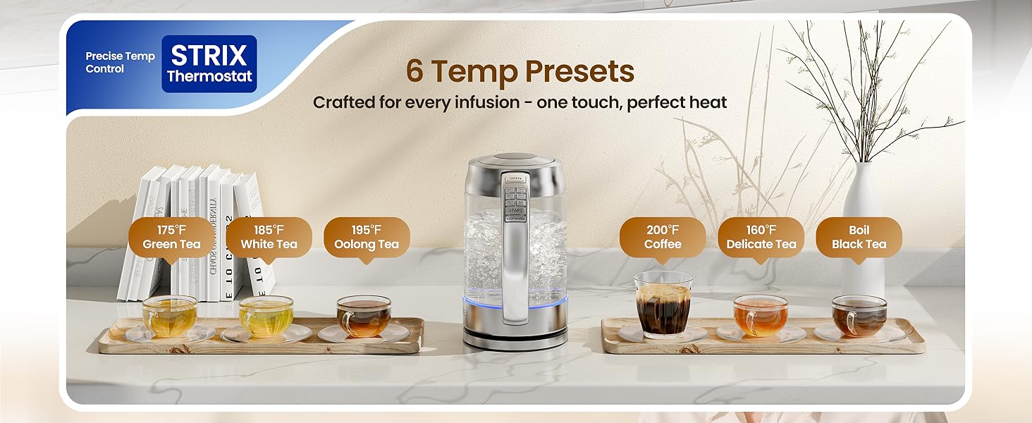 electric kettles for boiling water