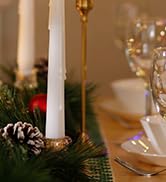 flameless taper candles