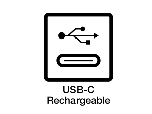 USB-C rechargeable bike headlight rechargable usb-c compatible
