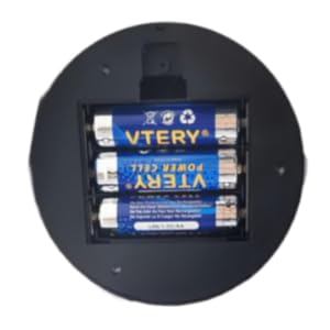 Power requirement: 3x AA batteries(Not included)