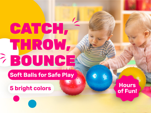 bouncy balls for kids, balls for kids, toddler balls, 4 inch air filled ball, balls for kids,