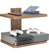 WALI Floating TV Shelf, Projector Shelf Holds Up to 22lbs, Wooden Projector Wall Mounted Shelves ...