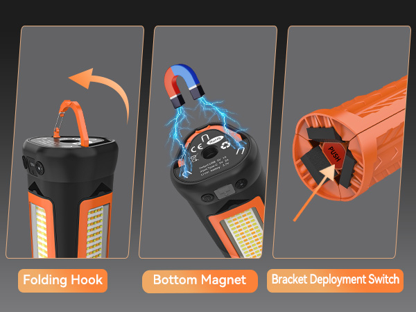 Rechargeable Camping Light with Stand