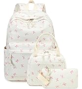 BTOOP Girls Backpack Kids Boys Elementary Bookbag Girly School Bag with Insulated Lunch Tote and ...