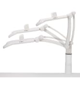 Asuka TS9802 Telephone Stand, Flex, High Type, Expands Desk Space, Easy Installation (White)