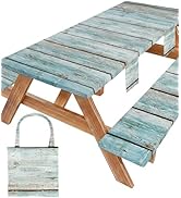 Waterproof Picnic Table Cover with Bench Covers