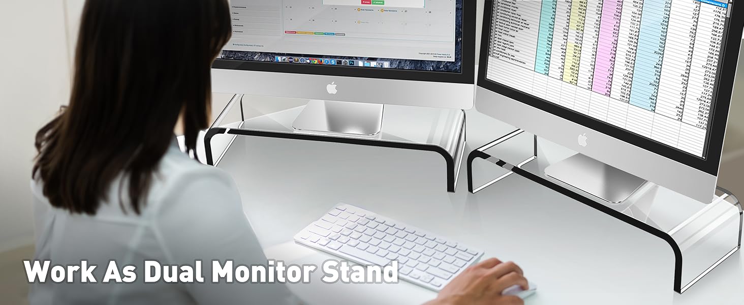 Acrylic Monitor Stand