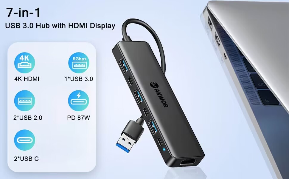 USB 3.0 TO HDMI HUB ADAPTER