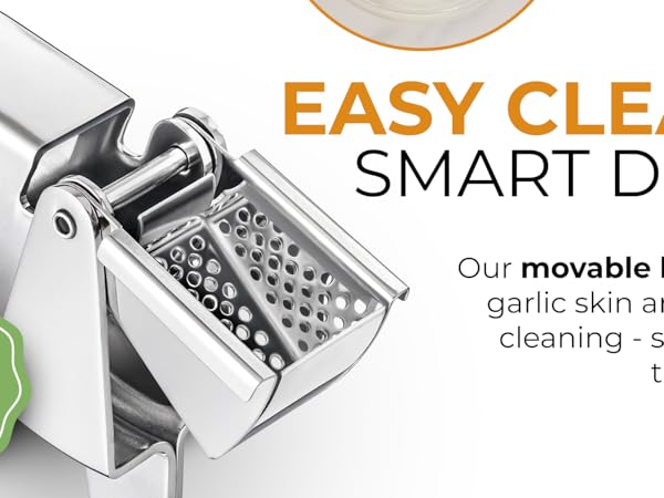 garlic press garlic press stainless steel garlic crusher