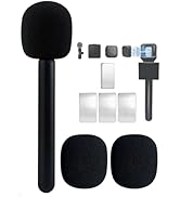 Mic Handle for DJI/DJI Mini/3, Microphone Holder for Rode Wireless GO/Hollyland Lark/Lavalier Mic...