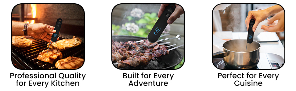 Meat Thermometer Oven Thermometer Candy Thermometer Food Thermometer Digital Meat Thermometer